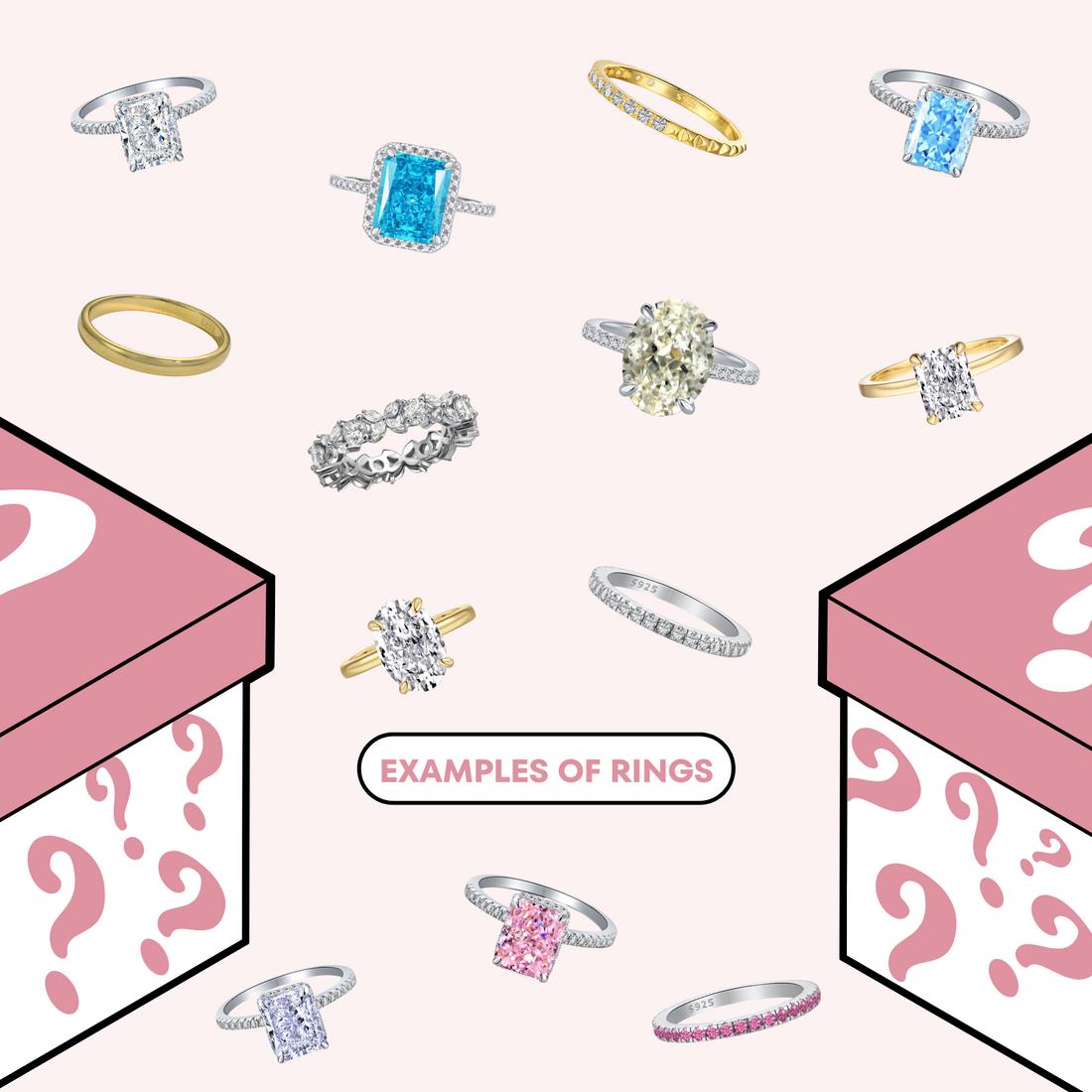 2 For £20 Mystery Bag - Rings Sterling Silver