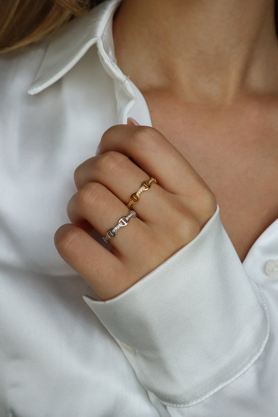 Sabine Sterling Silver Ring