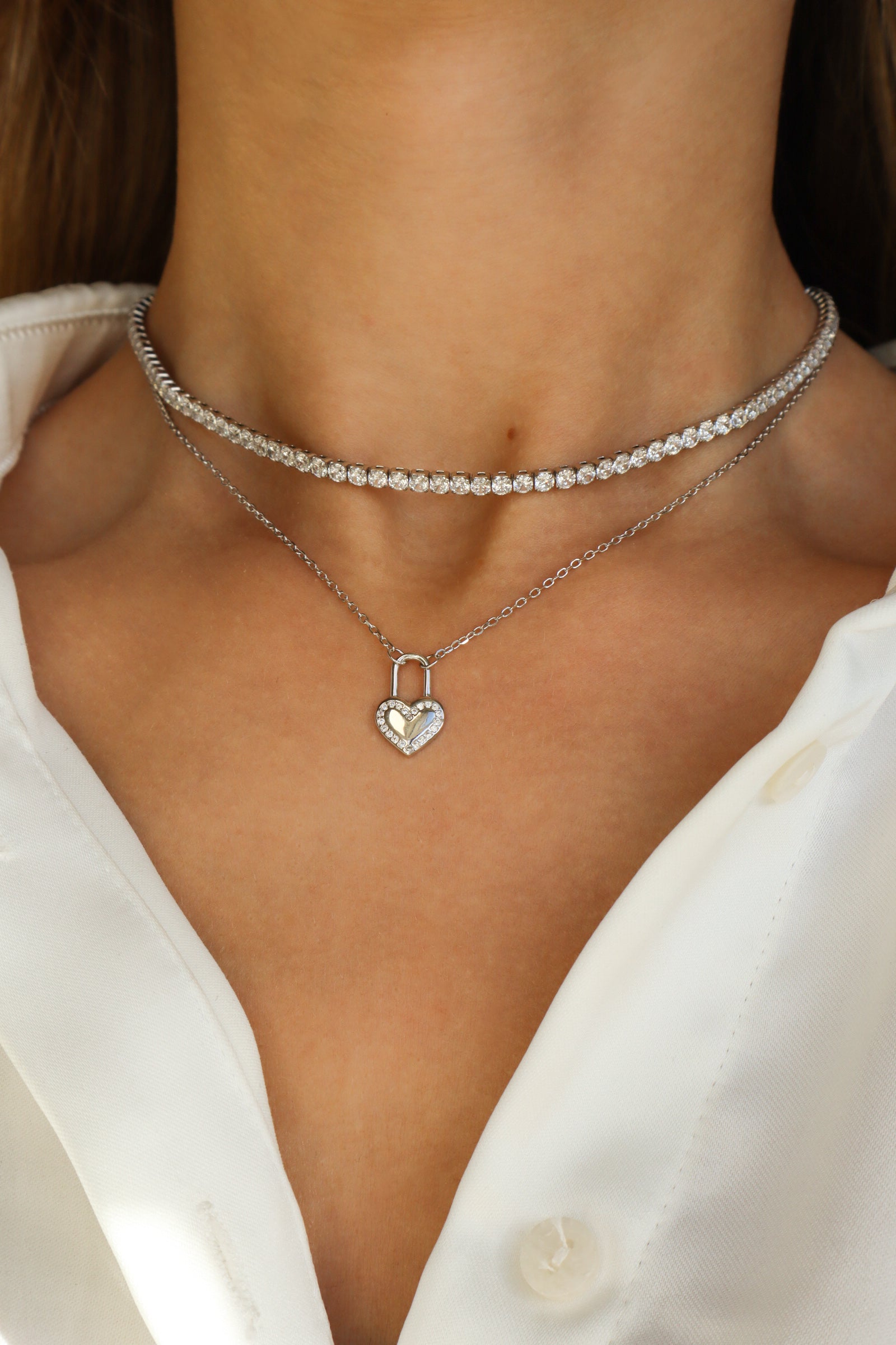 Perfect Match Sterling Silver Necklace