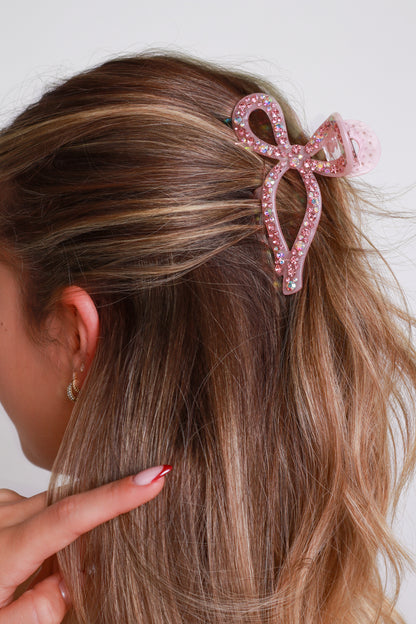 Glam Bow Hair Claw