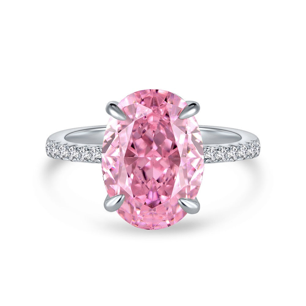 Aurora Pink Sterling Silver Ring