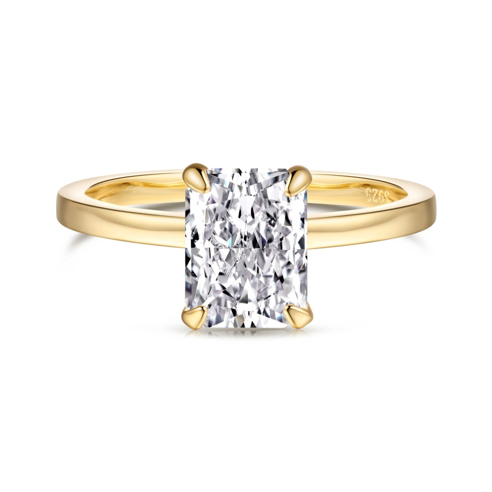 Load image into Gallery viewer, Small Serenity Plain Band 18K Gold Plated Ring
