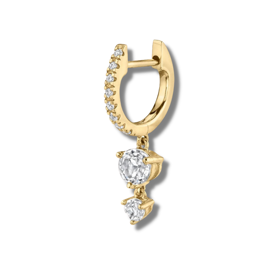 Load image into Gallery viewer, Ariana 18K Gold Plated 925 Sterling Silver Earrings
