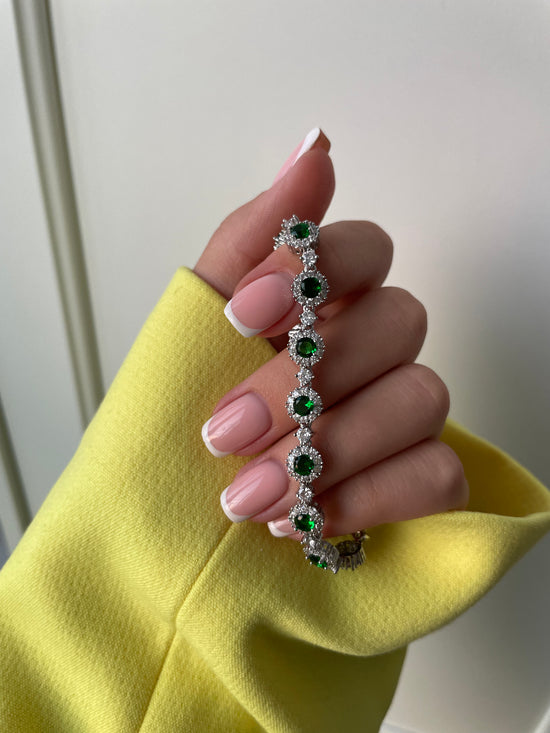 Blossom Emerald Bracelet