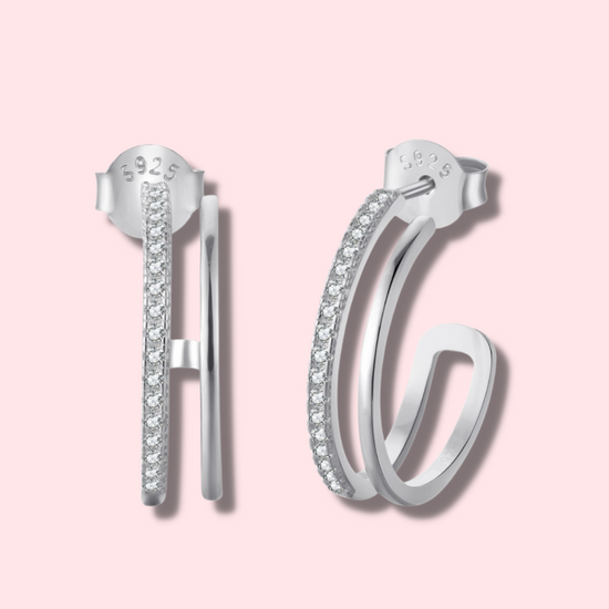 Load image into Gallery viewer, Valle Earrings 925 Sterling Silver
