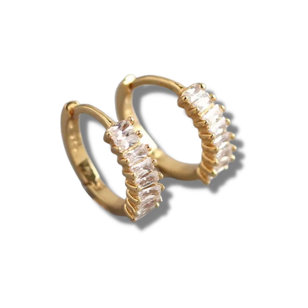 Amara Sterling Silver Small Hoop Earrings