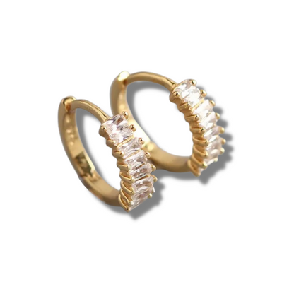 Amara Sterling Silver Small Hoop Earrings