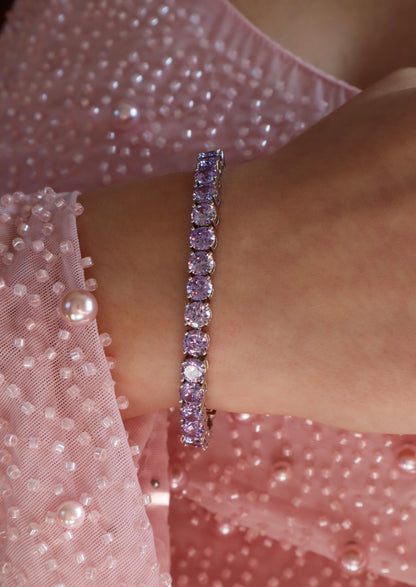 Estelle Lavender Tennis Bracelet